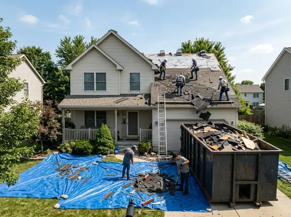 roof-replacement-debris-remova-004 — frequently asked questions, Cheapest Dumpster Rentals in Glenn Heights, TX
